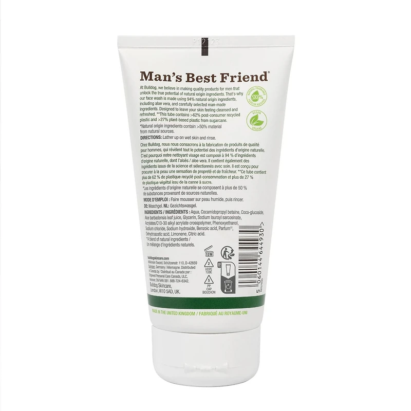 Bulldog Skincare for Men Original Face Wash