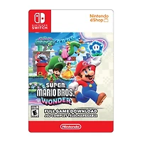 Nintendo Switch Super Mario Bros. Wonder 79.99 (Code Numérique)