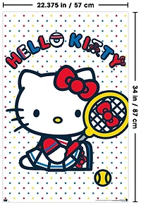 Hello Kitty et ses amis : 21 sports - Kitty Tennis
