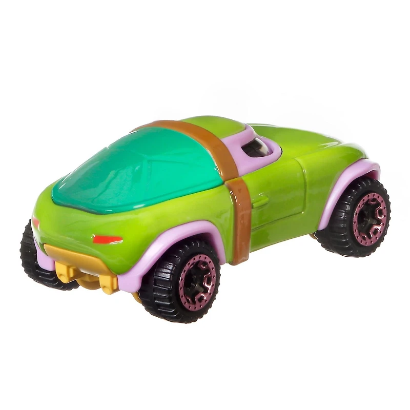 Hot Wheels – Character Cars – Véhicule sous licence TMNT Donatello