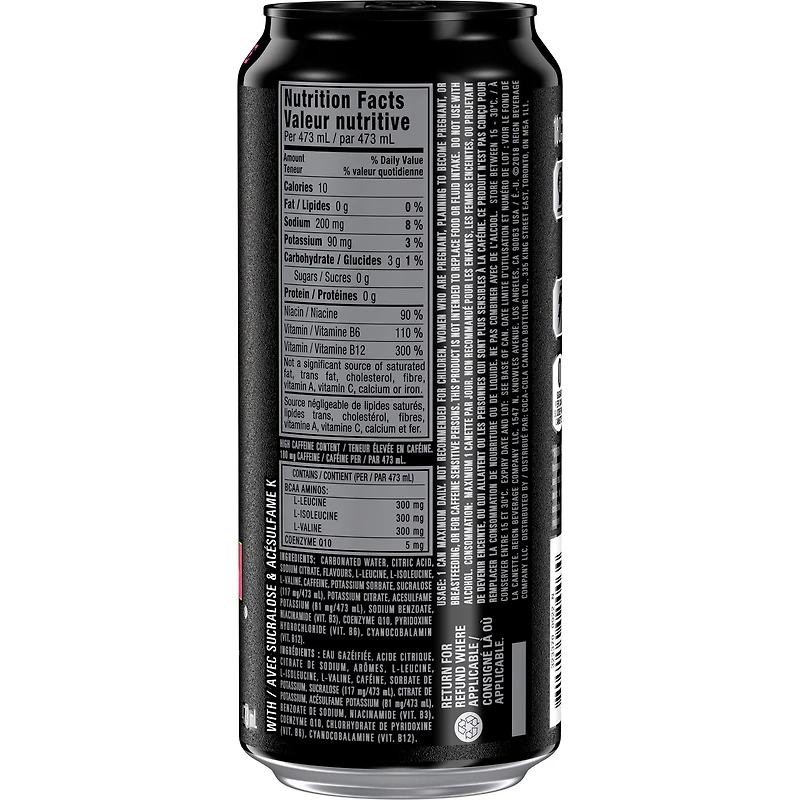 Reign Energy Reignbow Sherbet Can, 473 mL