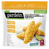 Languettes végé à chipotle et lime sans viande de Gardein 270g
