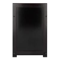 Addison 4pc Storage bench with baskets in Espresso/Chocolate