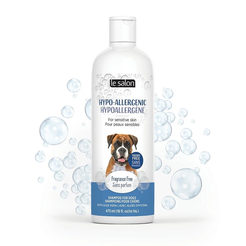 Le Salon Hypo-Allergenic Shampoo for Dogs, Unscented 473ml (16oz)