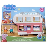 Peppa Pig, Camping-car familial, jouets préscolaires, à partir de 3 ans avec des effets sonores