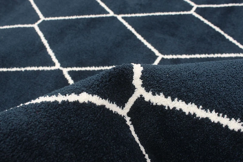 ECARPET Contemporary Area Rug for Living Room, Bedroom, Dinning Hall, Diamante Collection