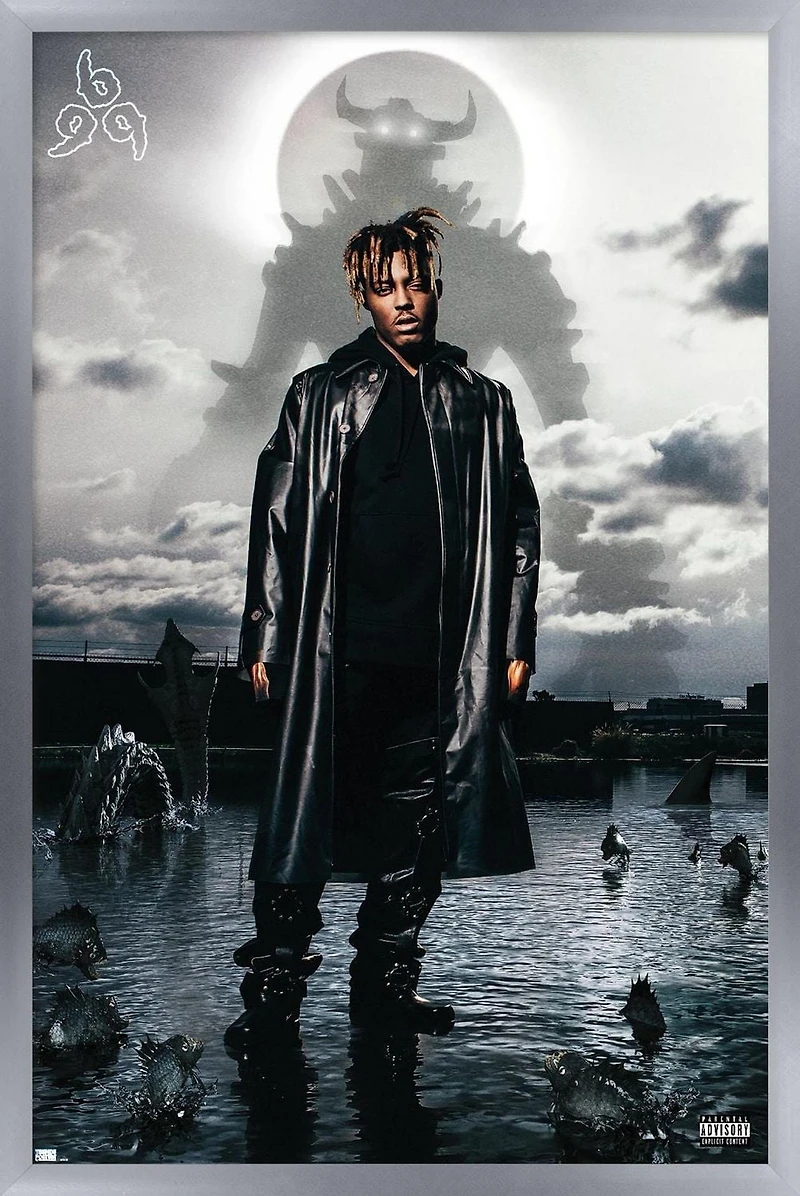 Juice WRLD - Fighting Demons Album Cover Wall Poster, 22.375" x 34"