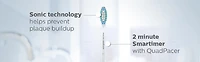 Philips Sonicare DailyClean 1100 Simply Clean Brosse à Dents Électrique Rechargeable, HX3411