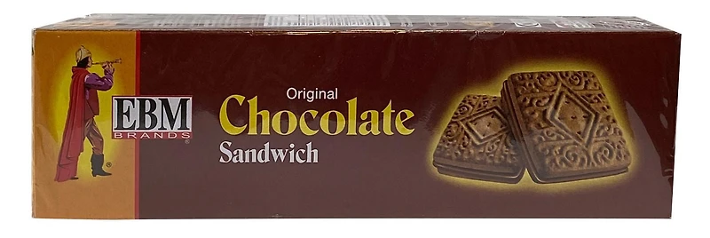 EBM BISCUIT SANDWICH AU CHOCOLAT 130G BISCUIT SANDWICH AU CHOCOLAT