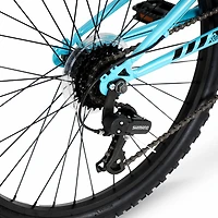 Hyper Bicycles 24" Girl's Swift Mountain Bike for Kids, Blue, 24IN HYPER SWIFT