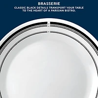 Corelle Brasserie 8.5" Glass Salad Plate