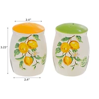 IH Casa Decor Ceramic Lemon Salt & Pepper Shaker Set