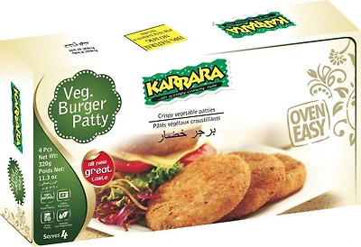 Karrara Veg Burger Patty