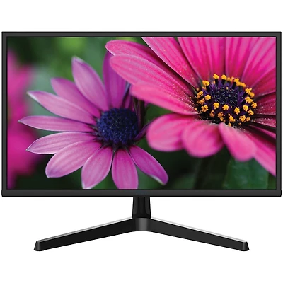 Moniteur DEL HD intégrale 1080p classe 24 po (60 cm) onn (Noir) 1 entrée HDMI