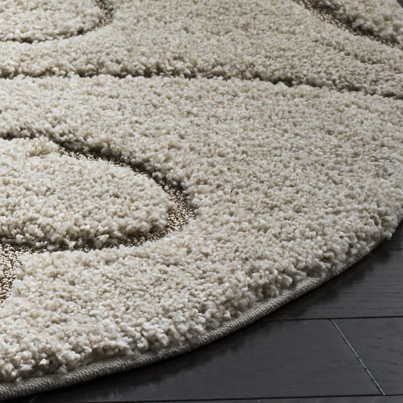 SAFAVIEH Florida Douglas Floral Vines Shag Area Rug
