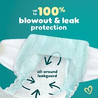 Couches Pampers Swaddlers, absorbantes, gardent bébé au sec et confortable, couche jetable pour bébé sans danger pour la peau, taille 6 (10,4 à [23 à 44 lb])