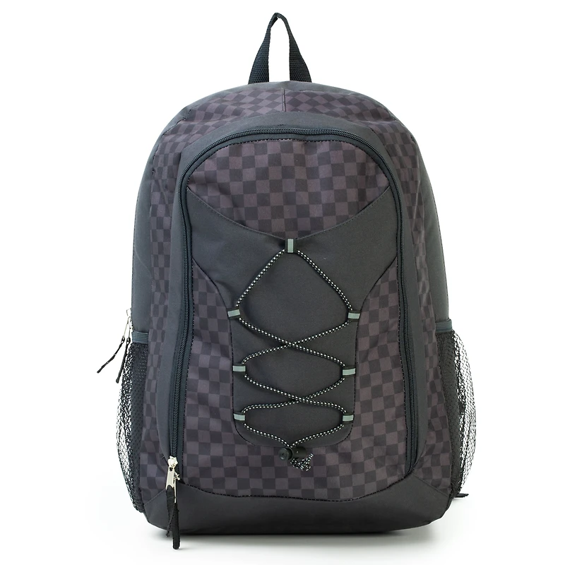 Jetstream Multi-Compartment School Backpack with Organizer, Bungee & Mesh Pockets, Kids' Backpack for School