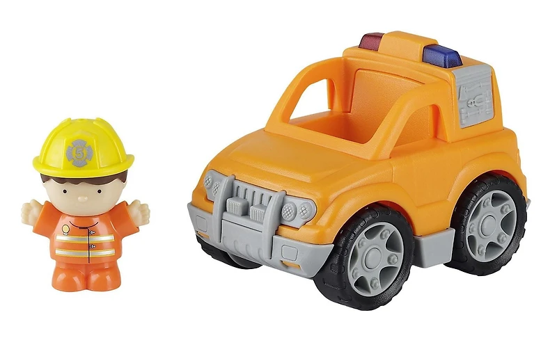 Mini véhicule d'urgence avec conducteur Kid Connection