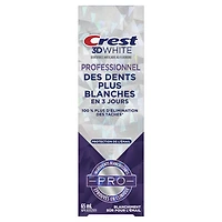 Dentifrice Crest 3D White Professionnel Protection de l’émail 65 mL