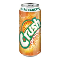 Crush Orange Boisson Gazeuse 473 mL, Canette King 473mL