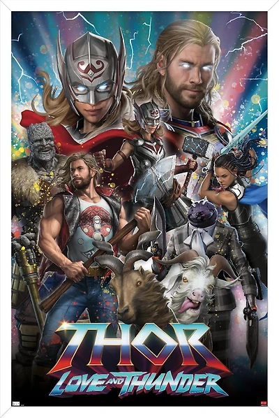 Marvel Thor: Love and Thunder - Amazing Wall Poster