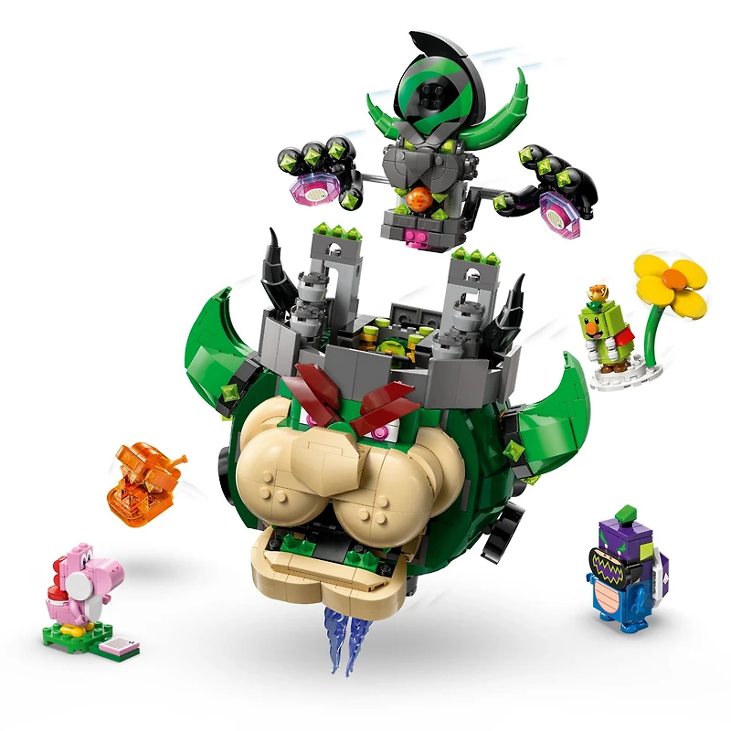 LEGO Super Mario Prince Florian & Castle Bowser Building Toy - Pretend Play Set for Boys & Girls, Ages 9+ - Building Blocks for Kids W/Digital Action & 4 Toy Figures - Gift Idea for Birthdays - 72042