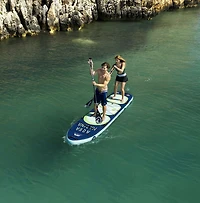 Aqua Marina - SUPER TRIP 14'0 Tandem Family Planche de Stand Up Paddle Gonflable (iSup)