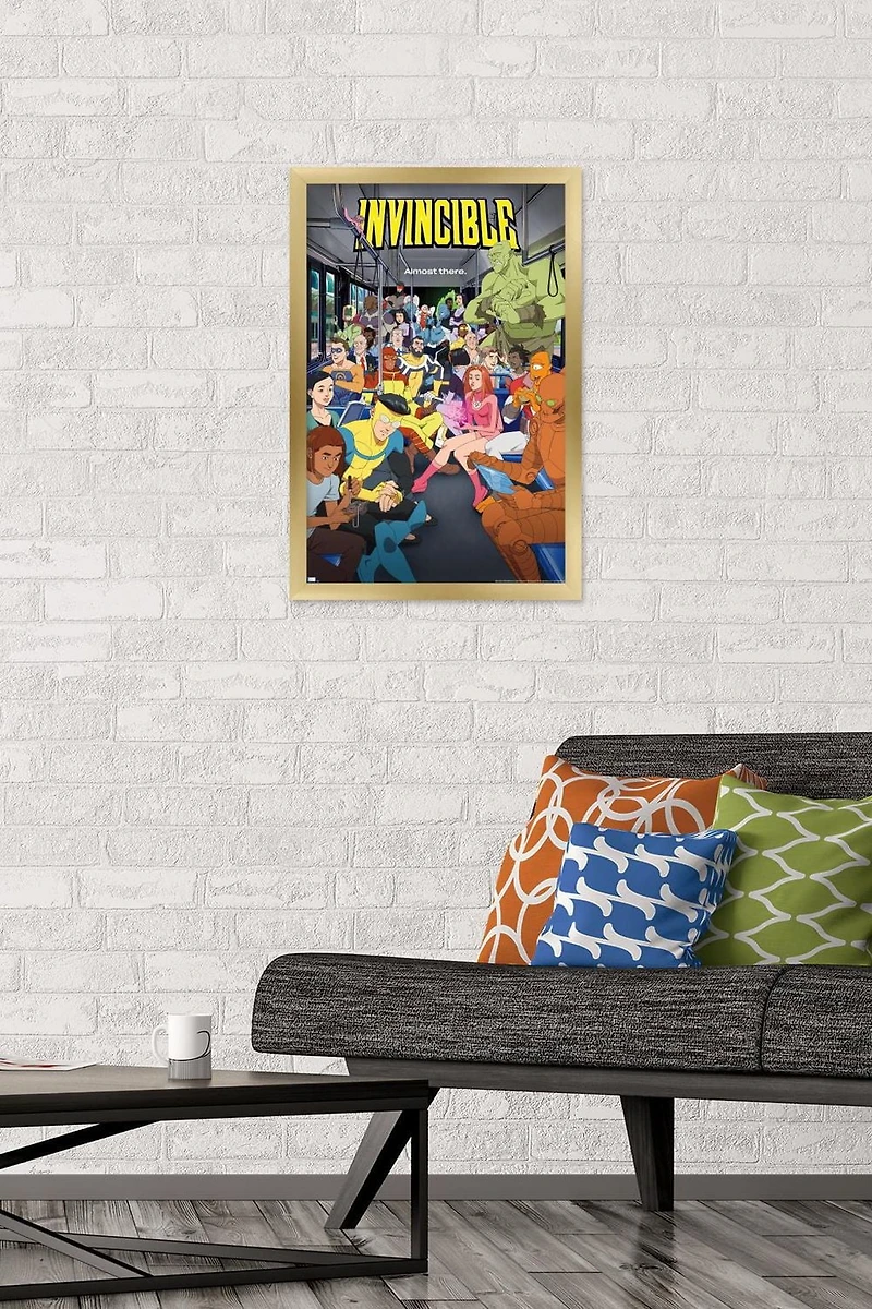 Invincible: Season 2 - Bus One Sheet Wall Poster, 22.375" x 34"