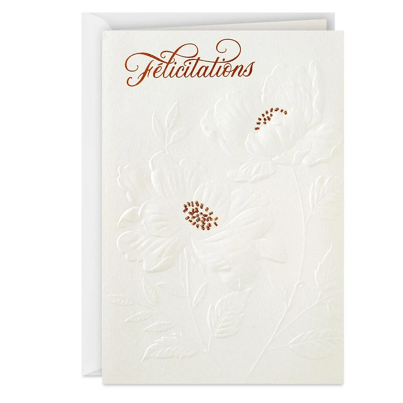 Hallmark Wedding Card, Bridal Shower Card, Engagement Card (Félicitations)
