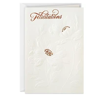 Hallmark Wedding Card, Bridal Shower Card, Engagement Card (Félicitations)