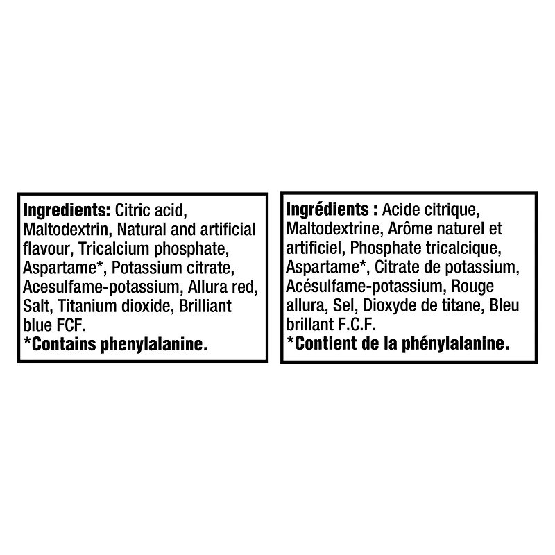 Mélange Pour Boisson En Poudre Punch Aux Fruits, Sachets De 2, 6 G, Boîte De 10 Ct 10pk