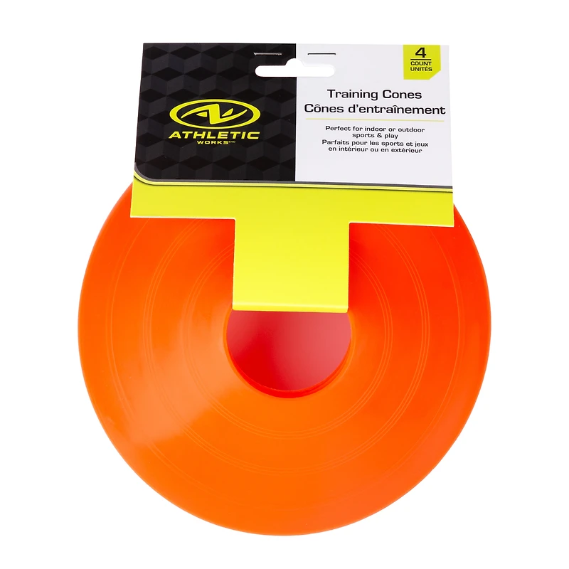 Athletic Works 2" Disc Cones - 4 pieces