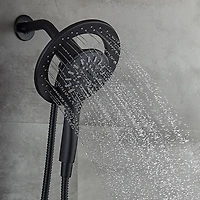 The akuaplus® - VERA pressure balance valve faucet 1/2 in. PEX with Magnetic hand shower.