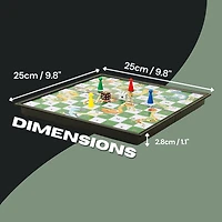 Tradeopia Magnetic Classics – 10 Inch Magnetic Snakes & Ladders, Magnetic Classic Game