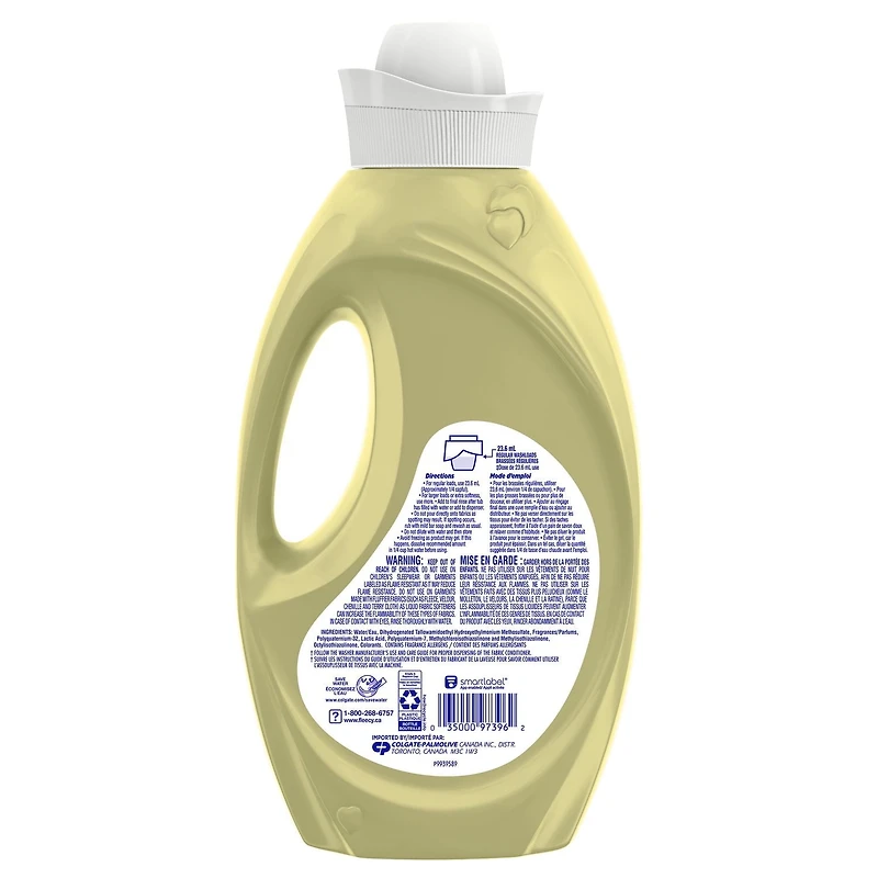 Fleecy Liquid Fabric Softener, Aroma Therapy Calm. (Fabric Conditioner), 1.36L - 57 Loads
