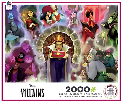 DISNEY - VILLAINS 2 - PUZZLE 2000 PIÈCES