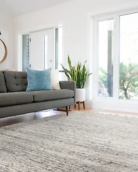 Verginia Berber Natural & Black 7 ft. 10 in. x 10 ft. 4 in. Area Rug