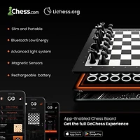 GoChess Mini Pp-Enabled Chessboard with AI-Based Light Indicators