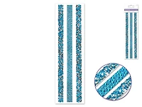 bordures de gemmes en Turquoise x3