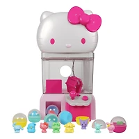 Machine à griffes Hello Kitty and Friends, 12 pouces, avec 8 mini-figurines à collectionner, produit Sanrio sous licence officielle de Jazwares.
