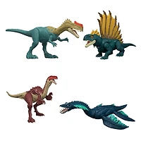 Jurassic World Frenzy Pack Dimetrodon Dinosaur Figure, Authentic Toy, Digital Play