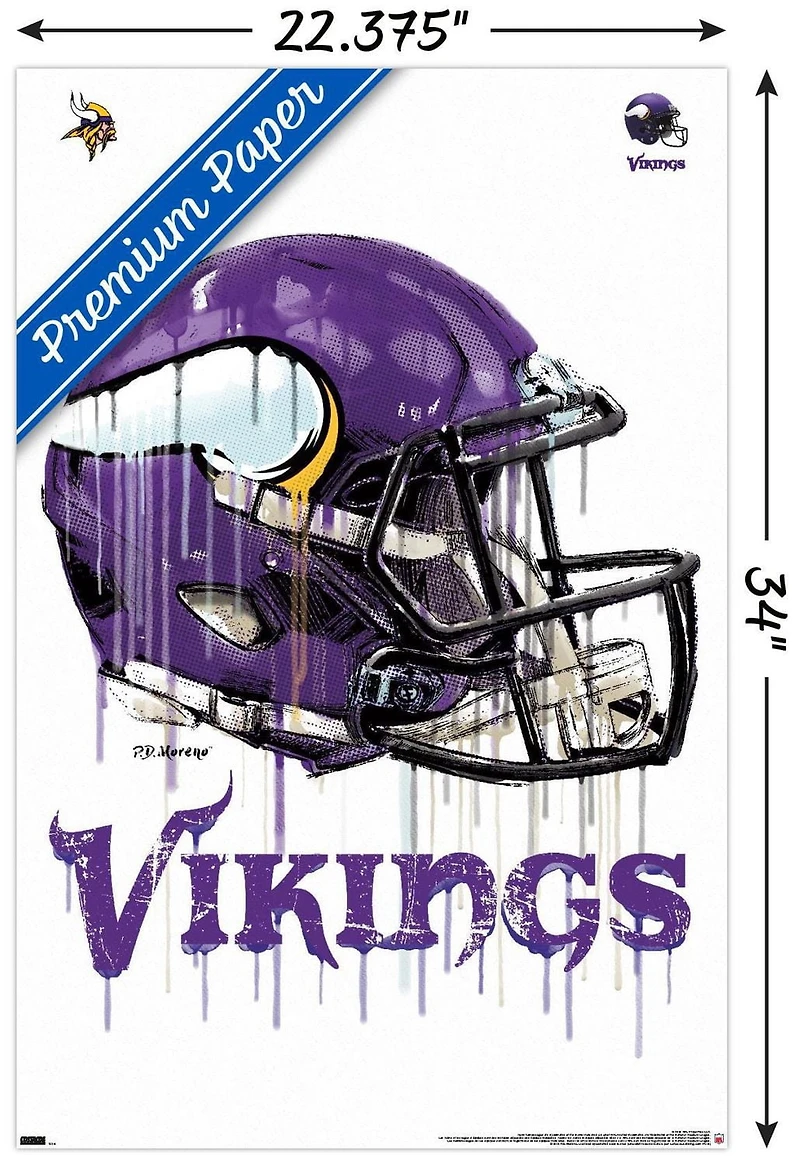 NFL Minnesota Vikings - Casque anti-goutte 20