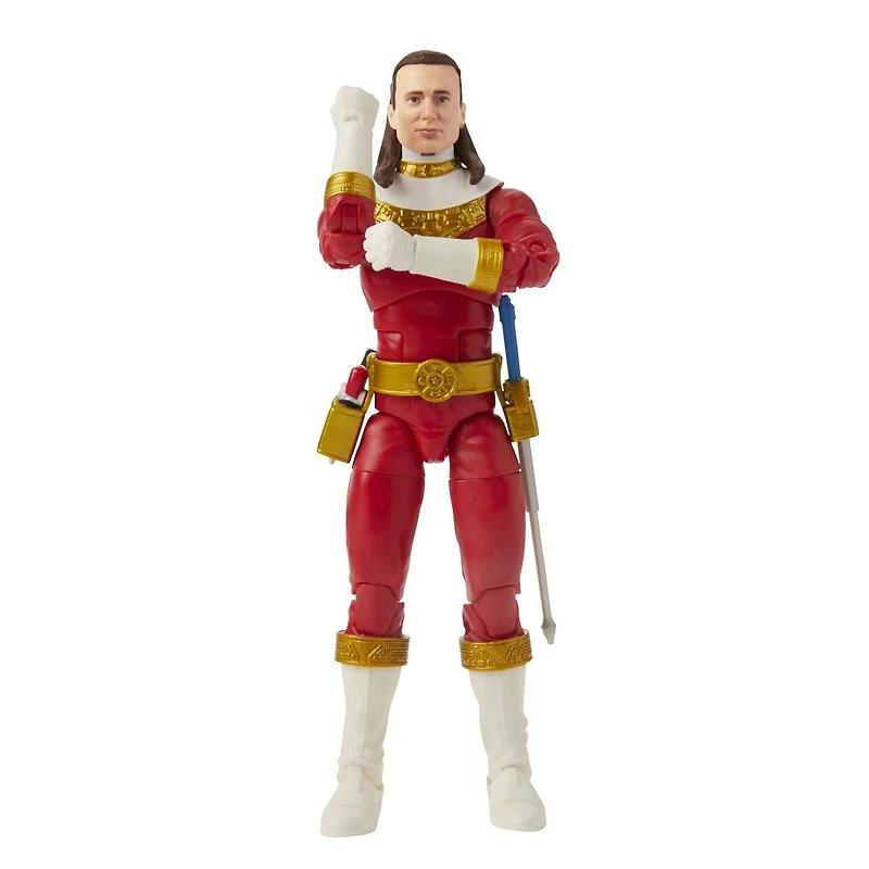 Power Rangers Lightning Collection Zeo, figurine de collection haut de gamme de 15 cm du Ranger rouge, avec accessoires