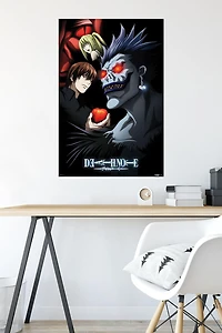 Death Note - Group Wall Poster, 22.375" x 34" Framed