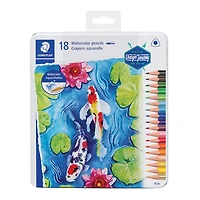 Ensemble de crayons aquarellables triangulaires Staedtler