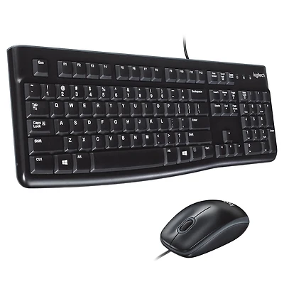 Clavier et souris pour ordinateur MK120 de Logitech
