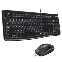 Clavier et souris pour ordinateur MK120 de Logitech