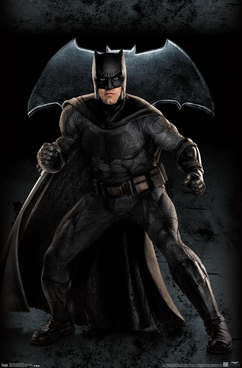 DC Comics Movie Justice League - Batman Wall Poster, 22.375" x 34"