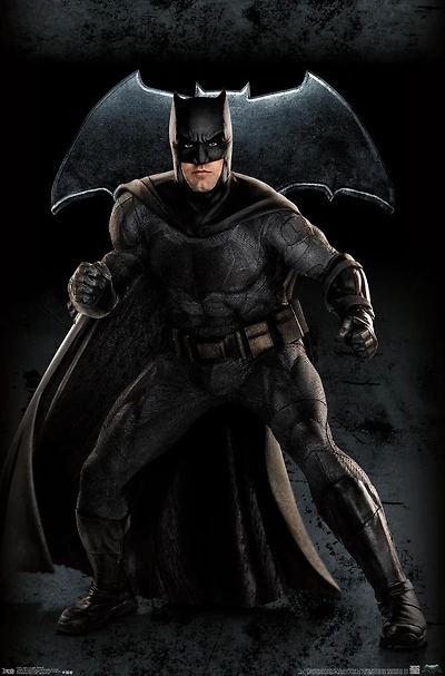 DC Comics Movie Justice League - Batman Wall Poster, 22.375" x 34"
