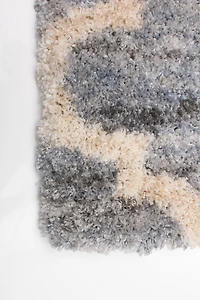 ECARPET Trellis Frieze Area Rug Fluffy Carpet for Bedroom, Ultra Soft & Plush Annica Collection